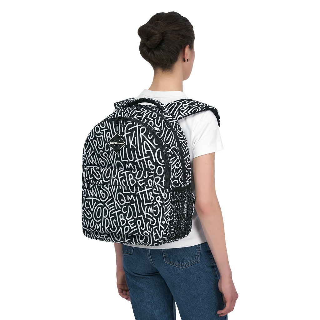 Ученический рюкзак ErichKrause EasyLine с двумя отделениями 20L Alphabet