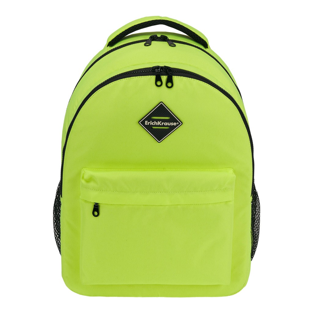 Ученический рюкзак ErichKrause EasyLine с двумя отделениями 20L Neon Yellow