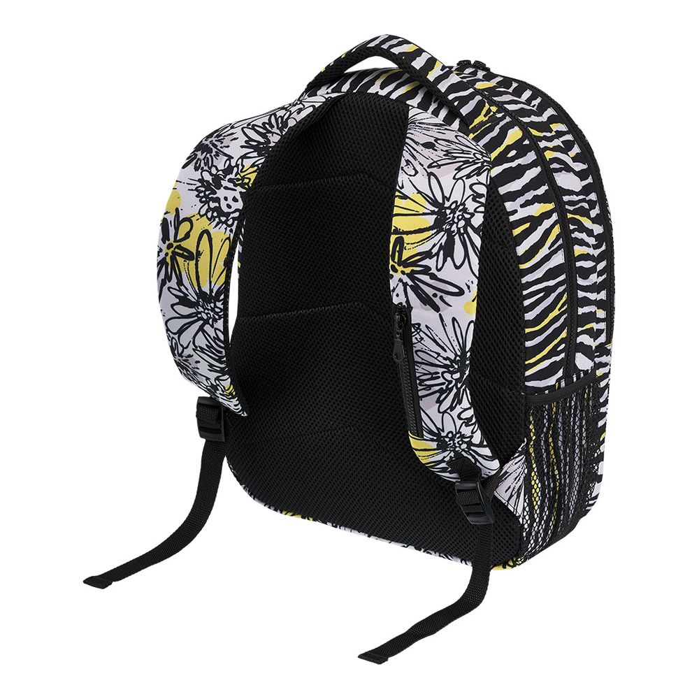 Ученический рюкзак ErichKrause EasyLine с двумя отделениями 20L Zebra Flower
