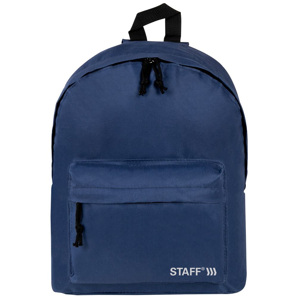 Рюкзак STAFF STREET универсальный, темно-синий, 38х28х12 см