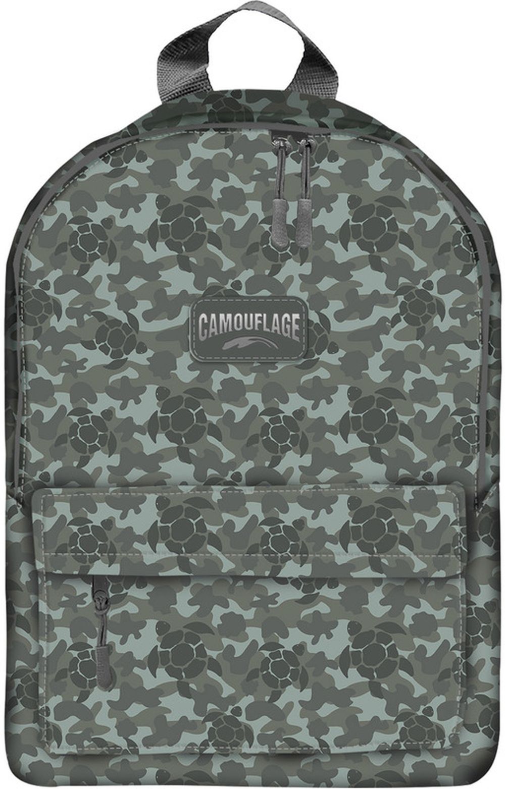 Рюкзак молодежный Lamark "Камуфляж" для мальчиков, 280х400х150 мм, 1 отд., карман снаружи на молнии, доп. карман внутри