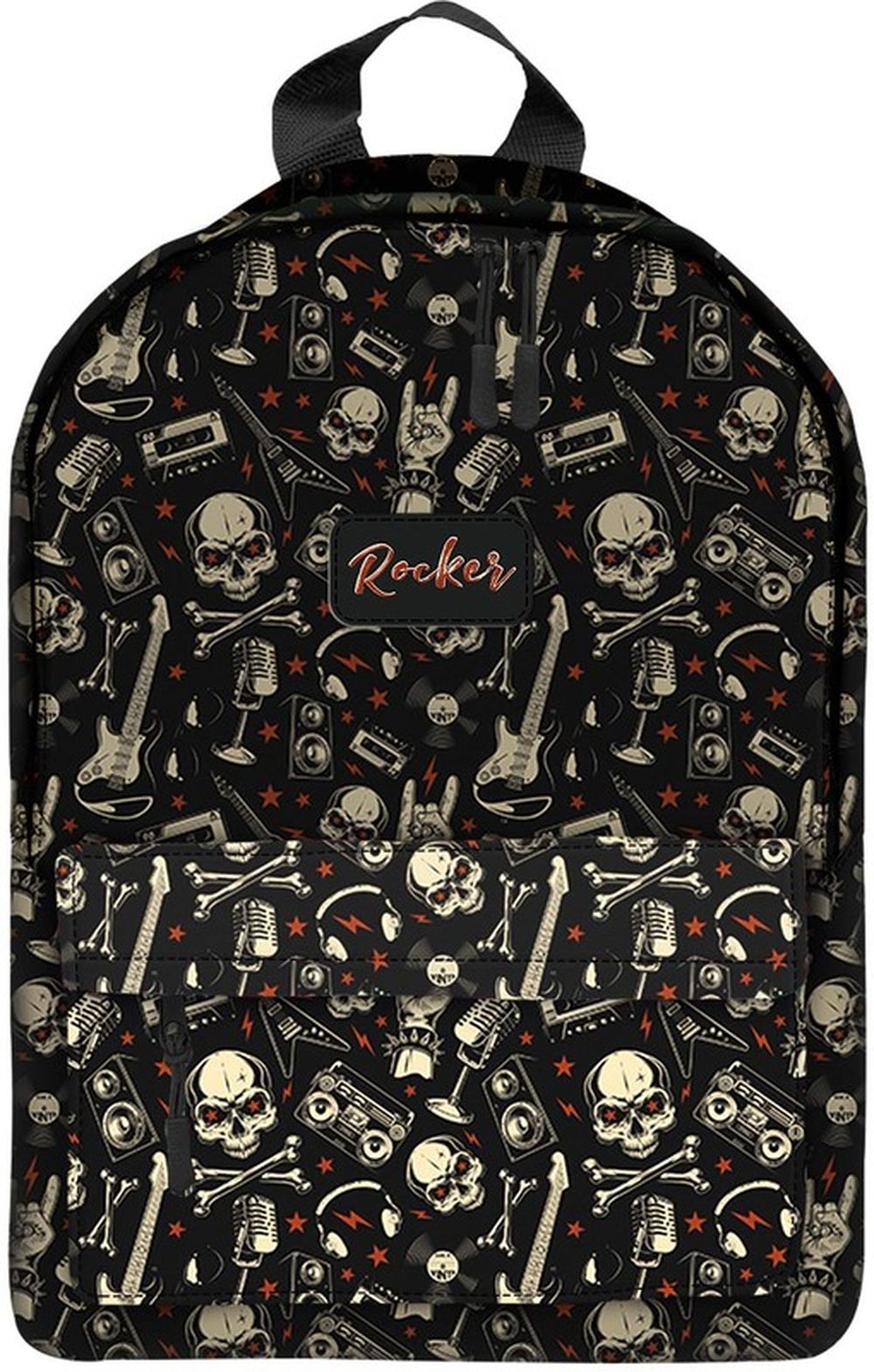 Рюкзак молодежный Lamark "Rocker", 280х400х150 мм, 1 отд., карман снаружи на молнии, доп. карман внутри