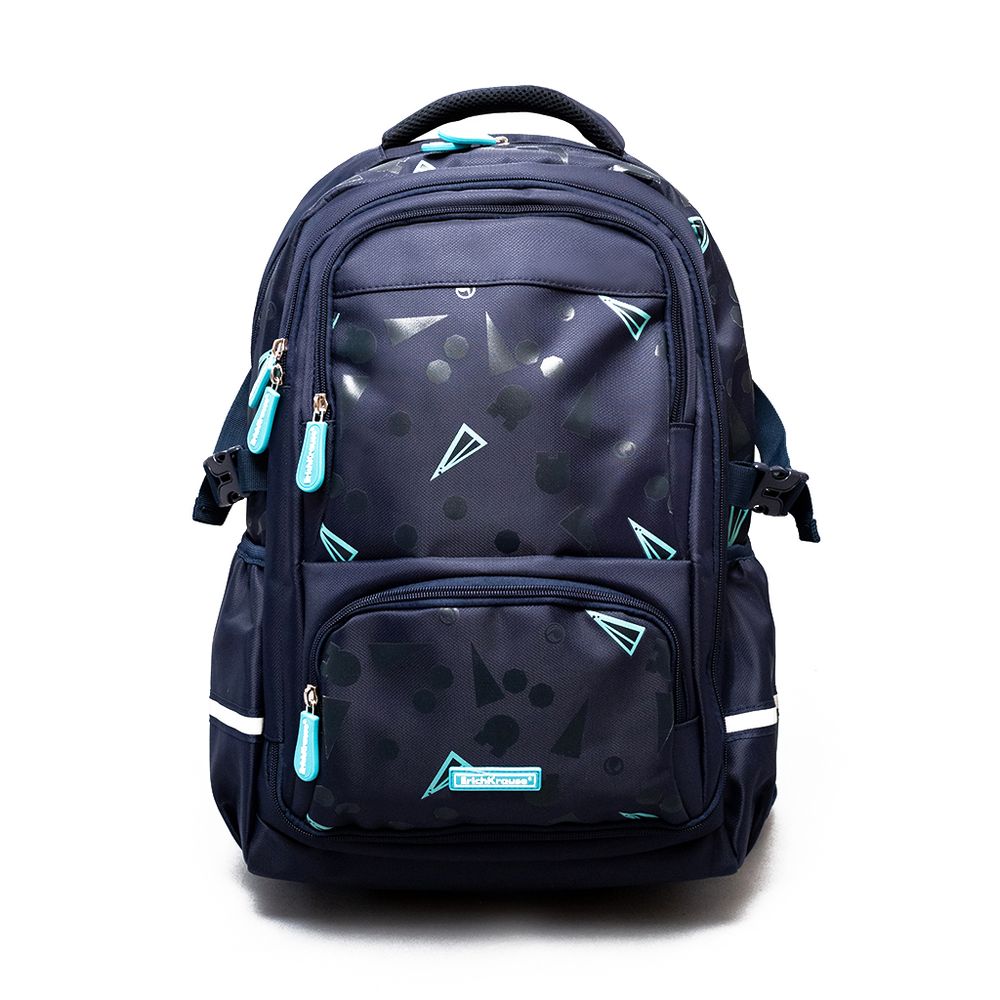Рюкзак ErichKrause SchoolLine с двумя отделениями и грудной перемычкой 23L Blue Style