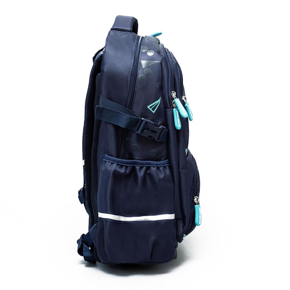 Рюкзак ErichKrause SchoolLine с двумя отделениями и грудной перемычкой 23L Blue Style