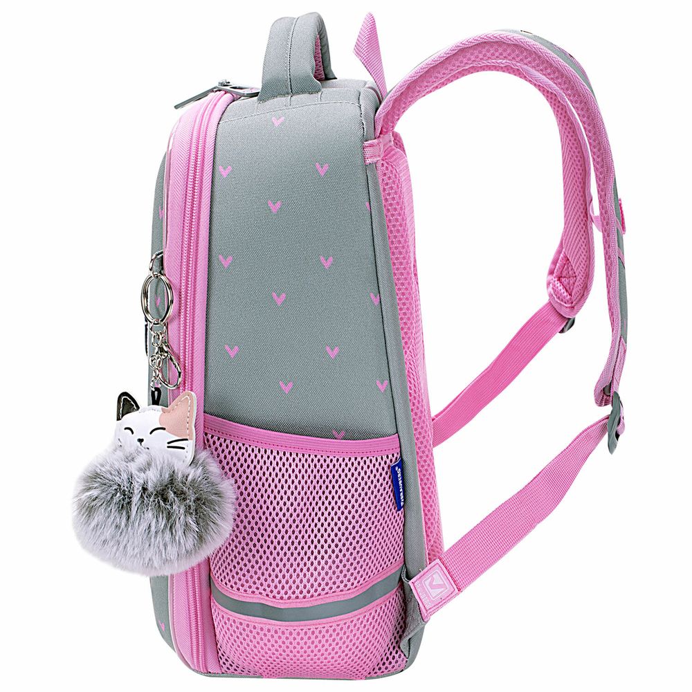 Ранец BRAUBERG LIGHT, 1 отделение, с брелоком, 