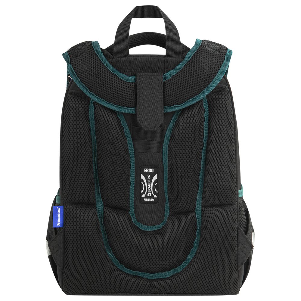 Ранец BRAUBERG PREMIUM, 2 отделения, с брелком, 