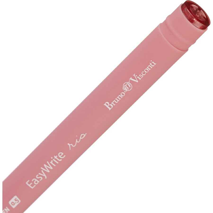 Ручка шарик Bruno Visconti EasyWrite Rio синяя (корпус в ассортименте,  0.5 мм) 
