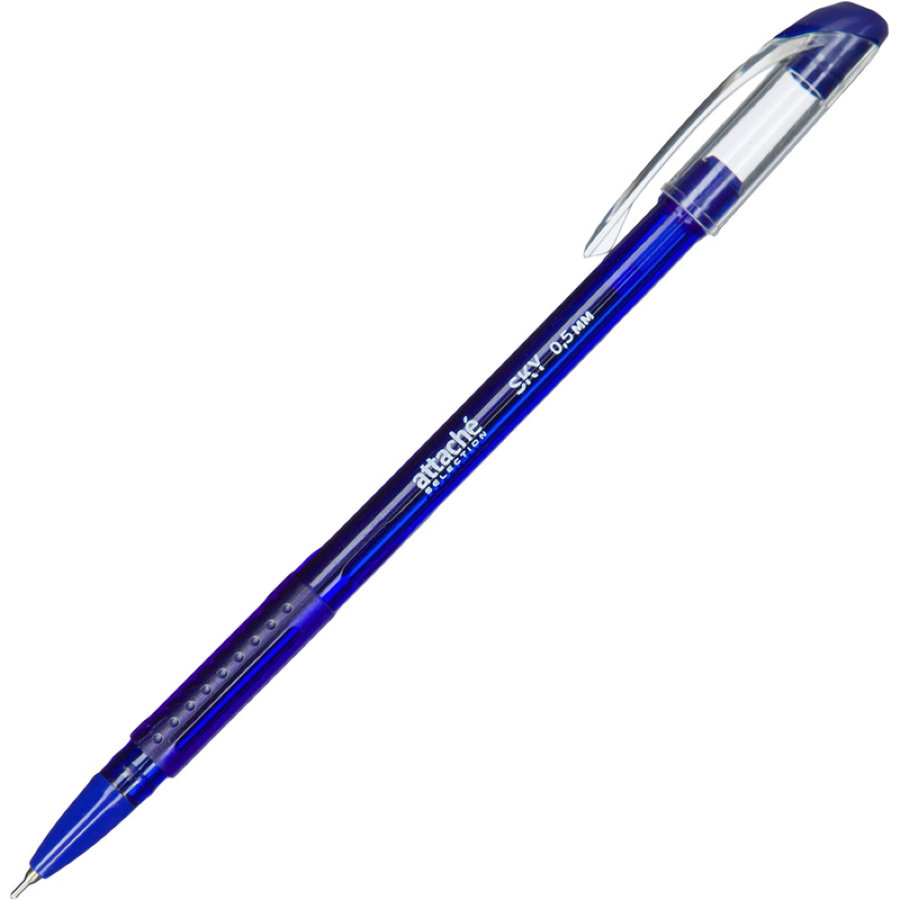 Ручка шариковая Attache Sky, 0,5мм, синяя 