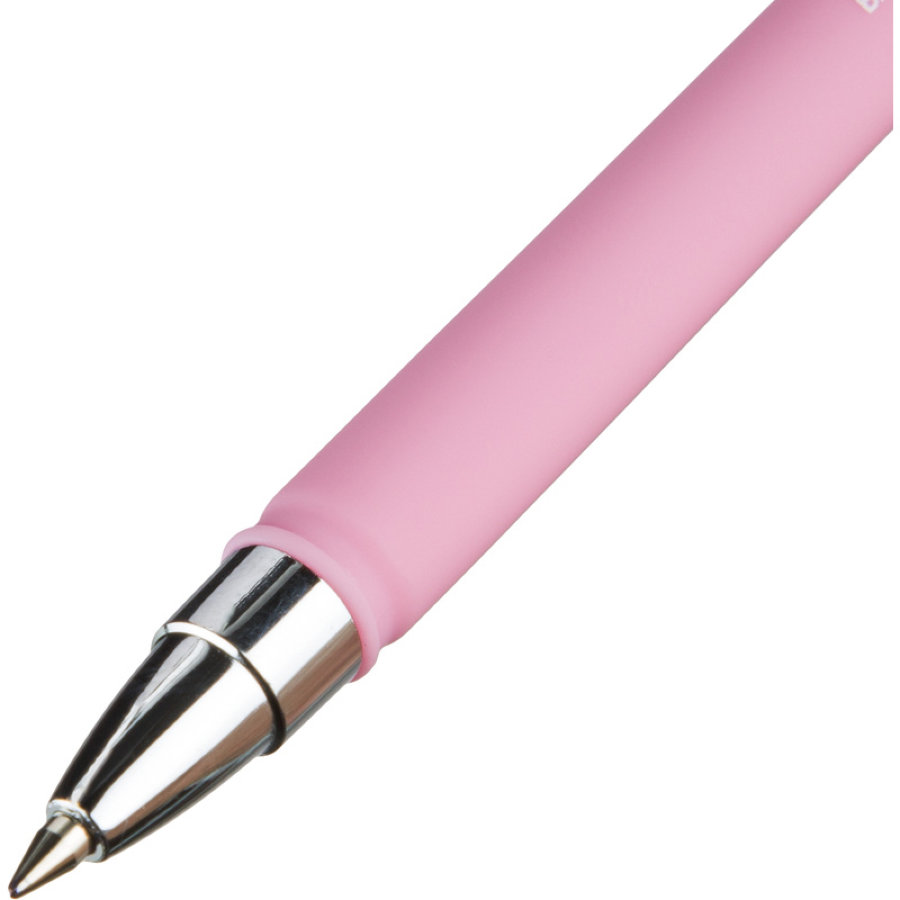 Ручка шариковая Bruno Visconti FirstWrite Zefir, 0,5мм, не автомат, корпус ассорти, синяя (20-0239) 