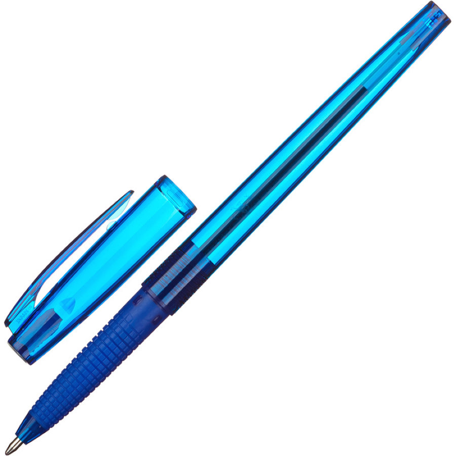 Ручка шариковая масляная Pilot Super Grip BPS-GG-M-L синяя (толщина линии 0.27 мм) 