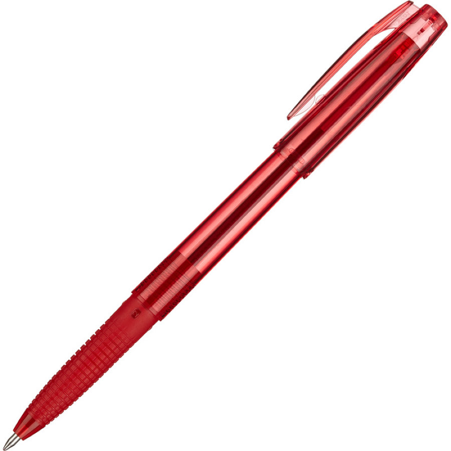 Ручка шариковая масляная Pilot Super Grip G BPS-GG-F-R красная (толщина линии 0.22 мм) 