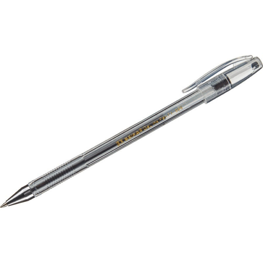 Набор ручек гелевых 6цв. Beifa PX888-6 PVC, 0,5мм 