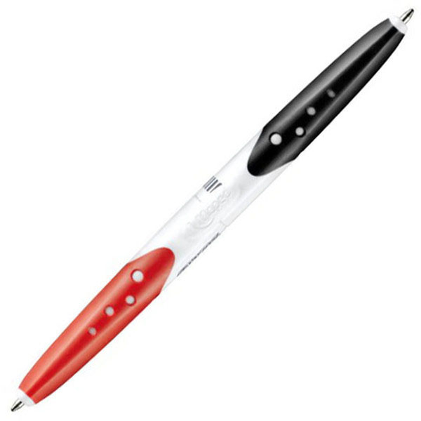 Ручка шариковая двусторонняя Maped Twin Tip 2, 1мм, черный/красный, коробка