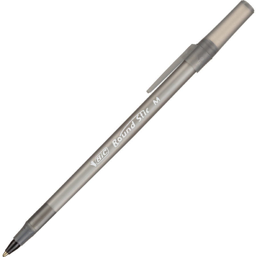 Ручка шариковая одноразовая Bic Раунд Стик, 0,4мм, черная