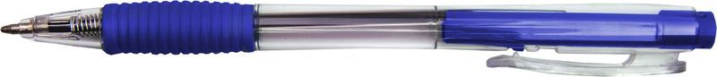 Ручка шариковая Dolce Costo  автомат., прозрачный корпус с рез.держателем синяя 0,7мм