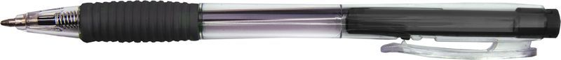 Ручка шариковая Dolce Costo  автомат., прозрачный корпус с рез.держателем черная 0,7мм