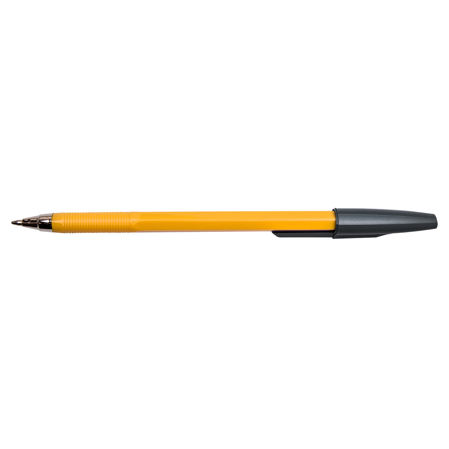 Ручка шариковая Dolce Costo желтый корпус, мет.наконечник, черная 1,0 мм