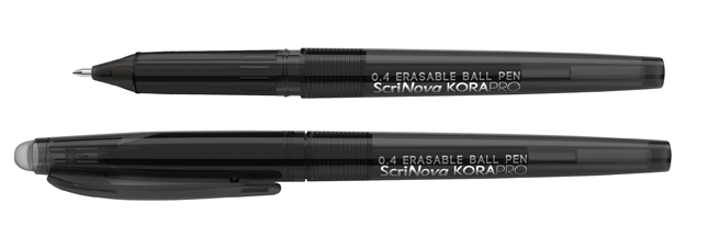 Ручка шарик SCRINOVA Kora, 0,4мм, со стираемыми чернилами, синий