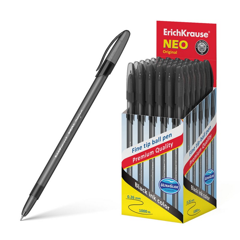 Ручка шариковая ErichKrause Neo Original, цвет чернил черный 