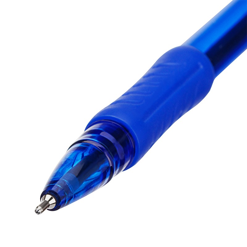 Ручка шариковая OfficeSpace "Nord" синяя, 0,7мм, грип, на масляной основе