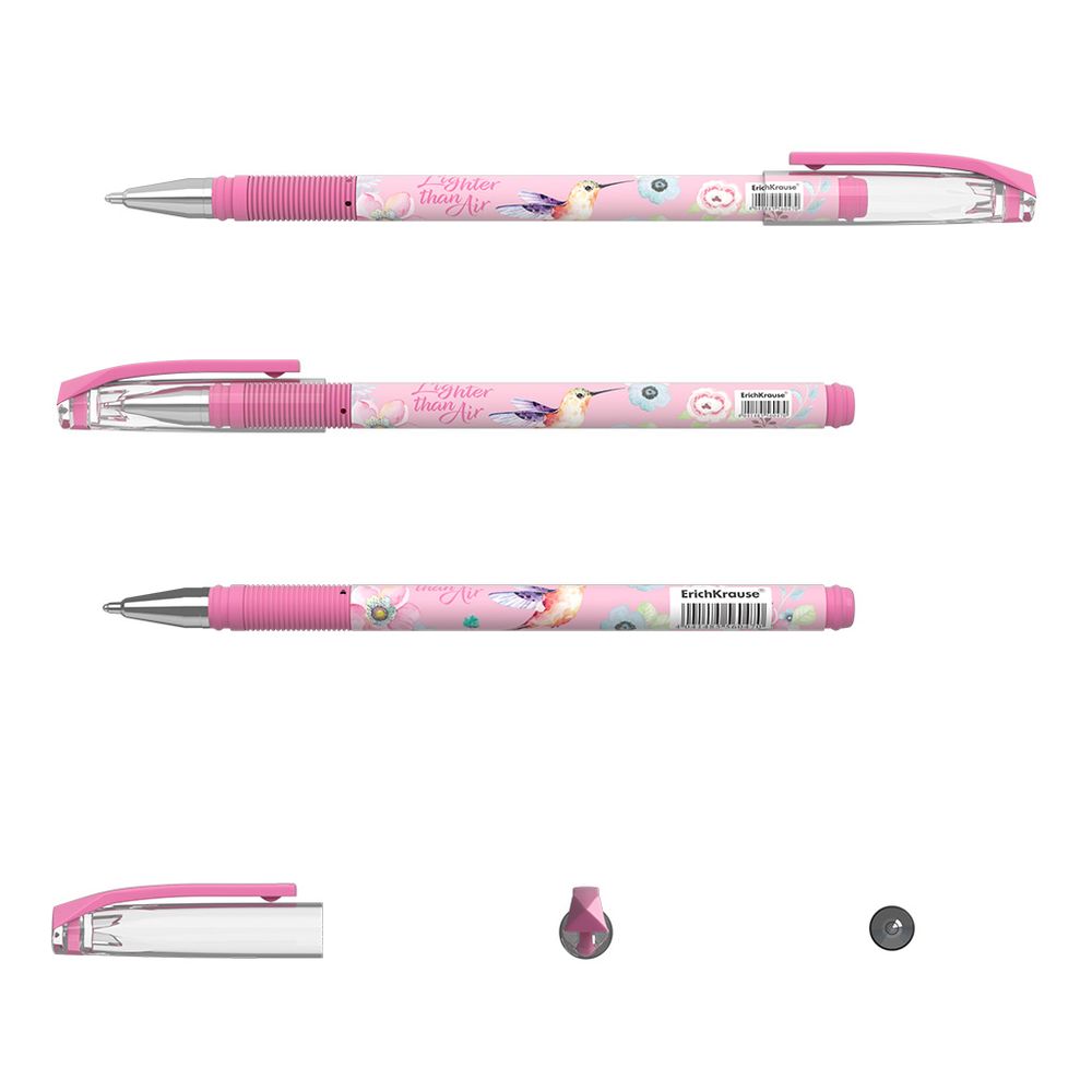 Ручка шариковая ErichKrause ColorTouch Colibri, цвет чернил синий