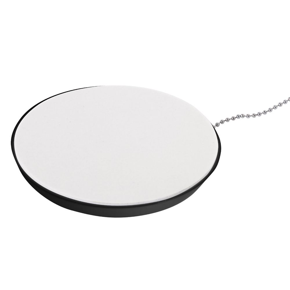 Ручка шариковая настольная BRAUBERG "Стенд-Пен Блэк2", СИНЯЯ, цепочка, корпус черный, линия письма 0,5 мм