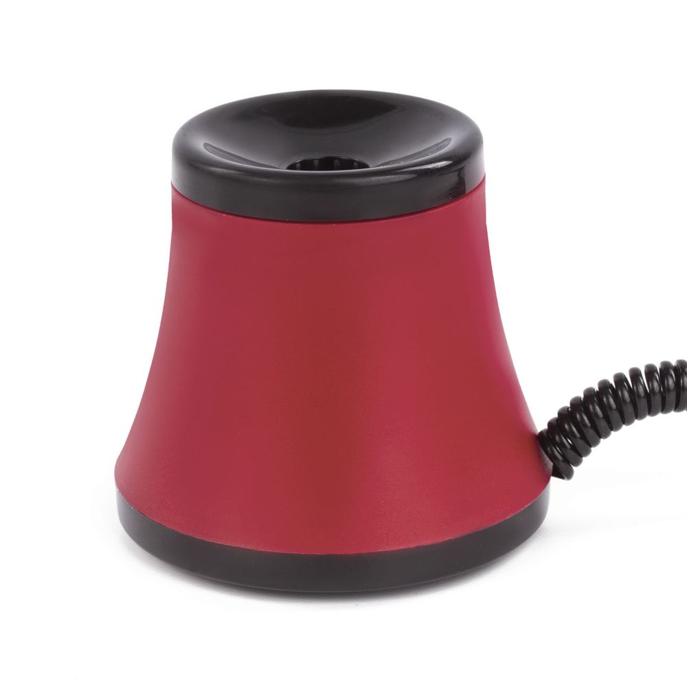 Ручка шариковая настольная масляная BRAUBERG "Стенд-Пен №1", СИНЯЯ, корпус черный/красный, линия письма 0,35 мм