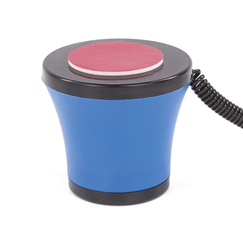 Ручка шариковая настольная масляная BRAUBERG "Стенд-Пен №1", СИНЯЯ, корпус черный/синий, линия письма 0,35 мм