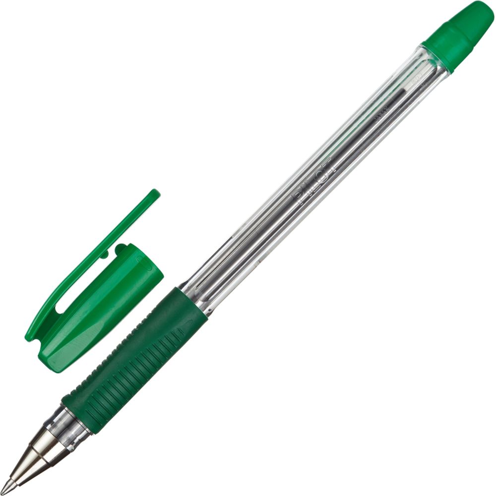 Ручка шариковая Pilot BPS-GP-F, 0,7 мм, зеленый