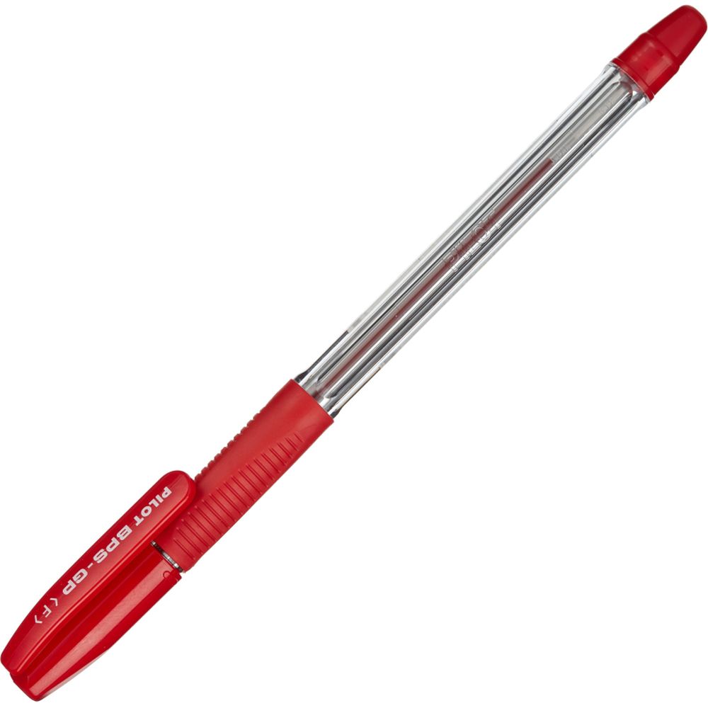 Ручка шариковая Pilot BPS-GP-F, 0,7 мм, красный