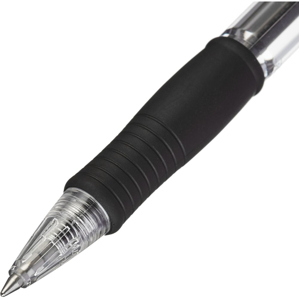 Ручка шариковая Pilot BPGP-10R-F Super Grip, автомат., 0,7 мм, черный