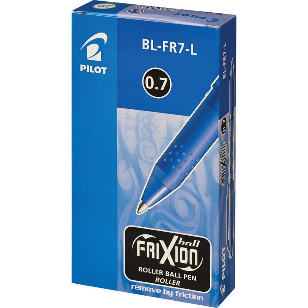 Ручка гелевая Pilot BL-FR-7-L Frixion Ball, синяя