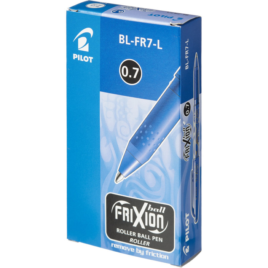 Ручка гелевая Pilot BL-FR-7-L Frixion Ball, синяя