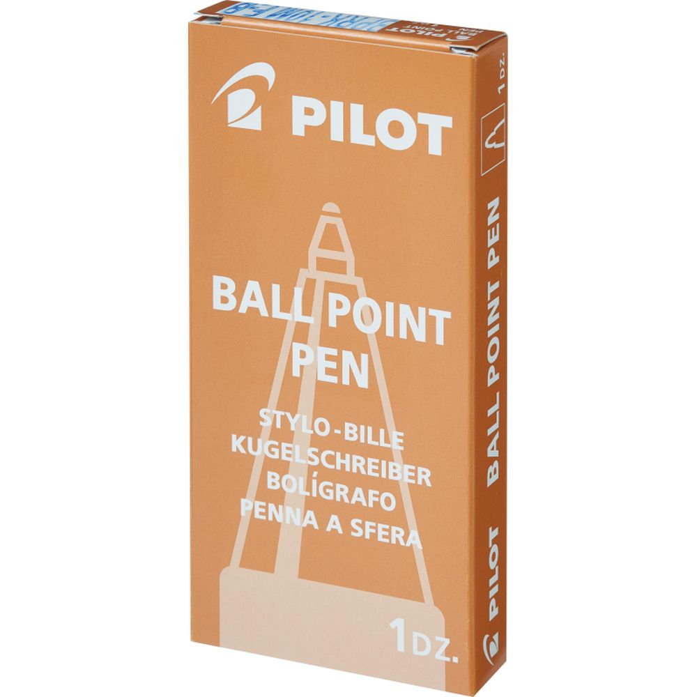 Ручка шариковая Pilot BPRK-10M-B, автомат, черный прорезиненный корпус, на масляной основе, 0,7мм, синяя