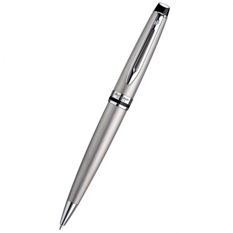 Ручка шариковая Waterman Expert 3, цвет:Stainless Steel CT, стержень:Mblue