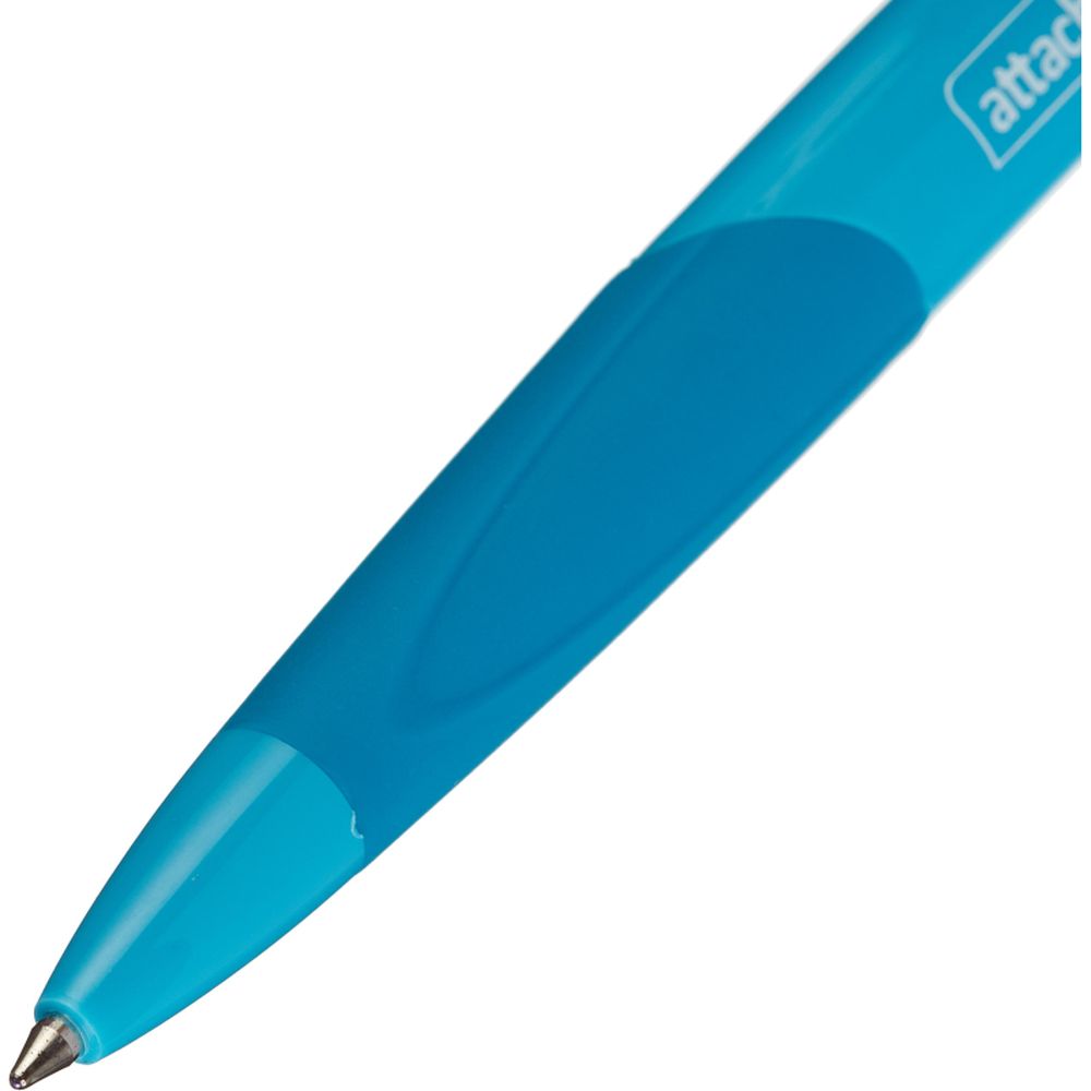 Ручка шариковая Attache Sun Flower, 0,5мм, автомат, синяя