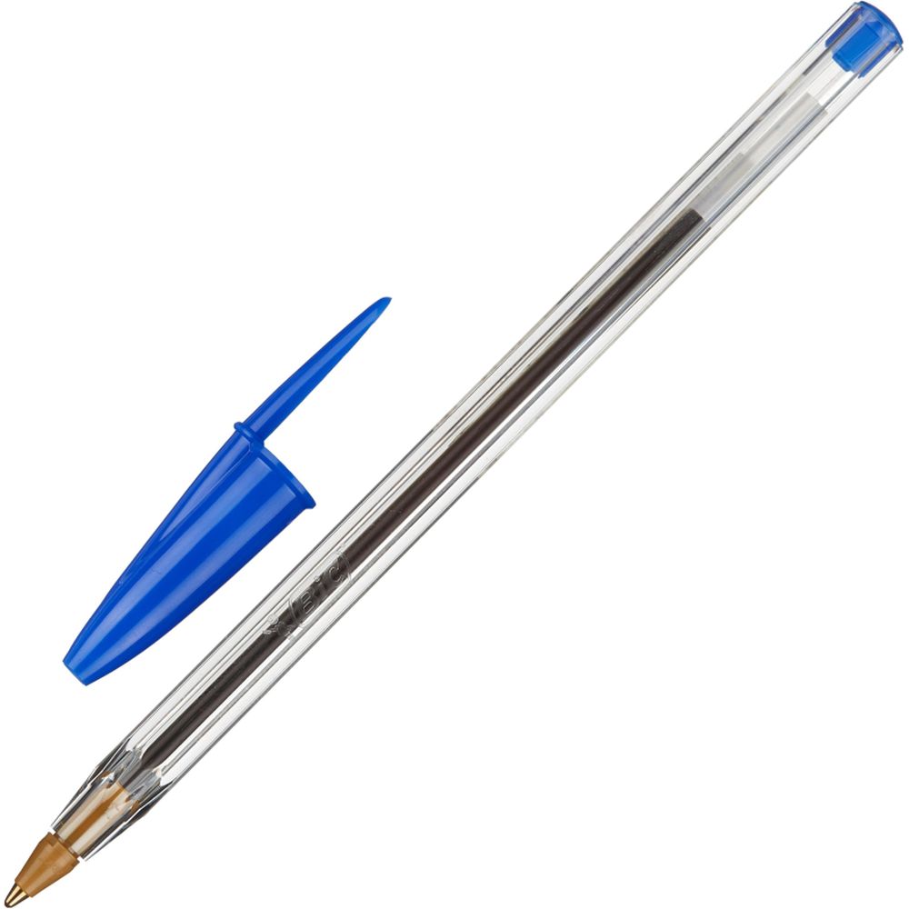 Ручка шариковая Bic CRISTAL 8373601, 0,4мм, синяя