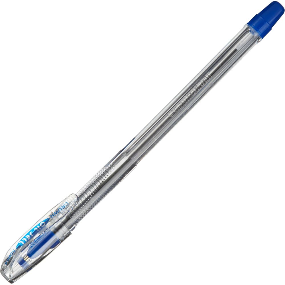 Ручка шариковая Crown OJ-500, 0,7мм, на масляной основе, синяя