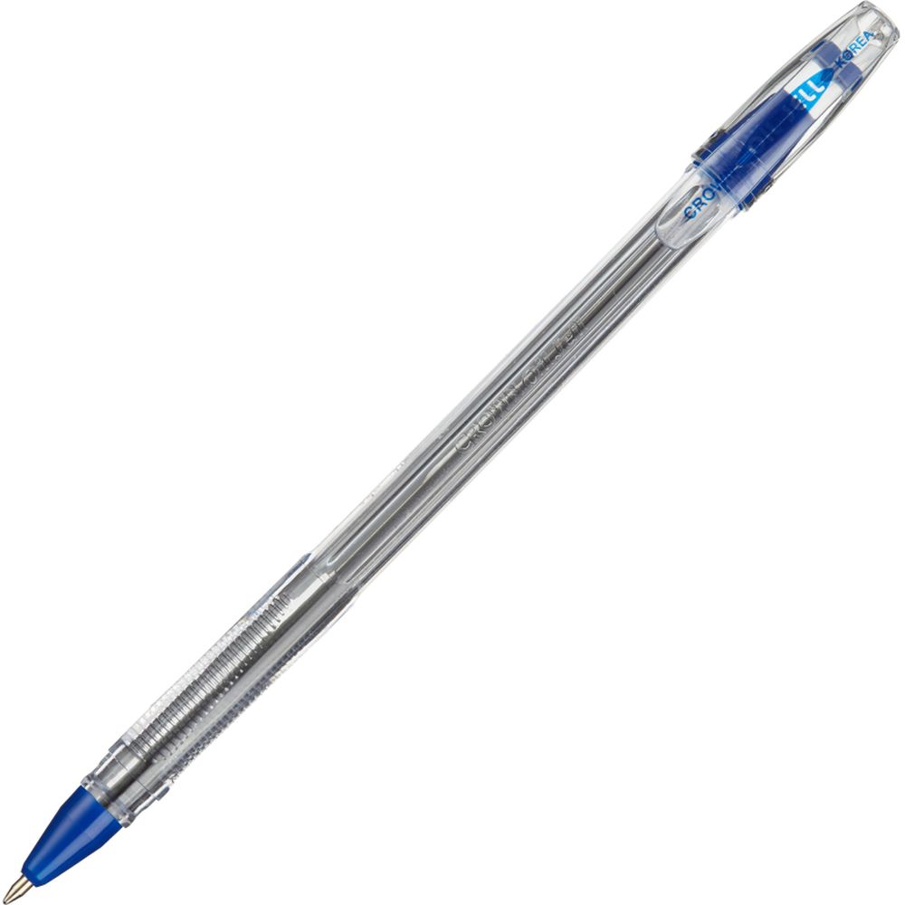 Ручка шариковая Crown OJ-500, 0,7мм, на масляной основе, синяя