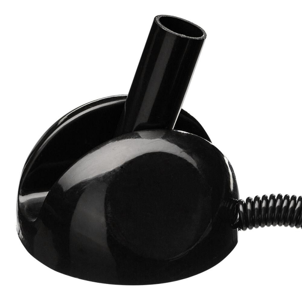 Ручка шариковая на пружине Beifa, держатель на липучке, черный корпус, синяя