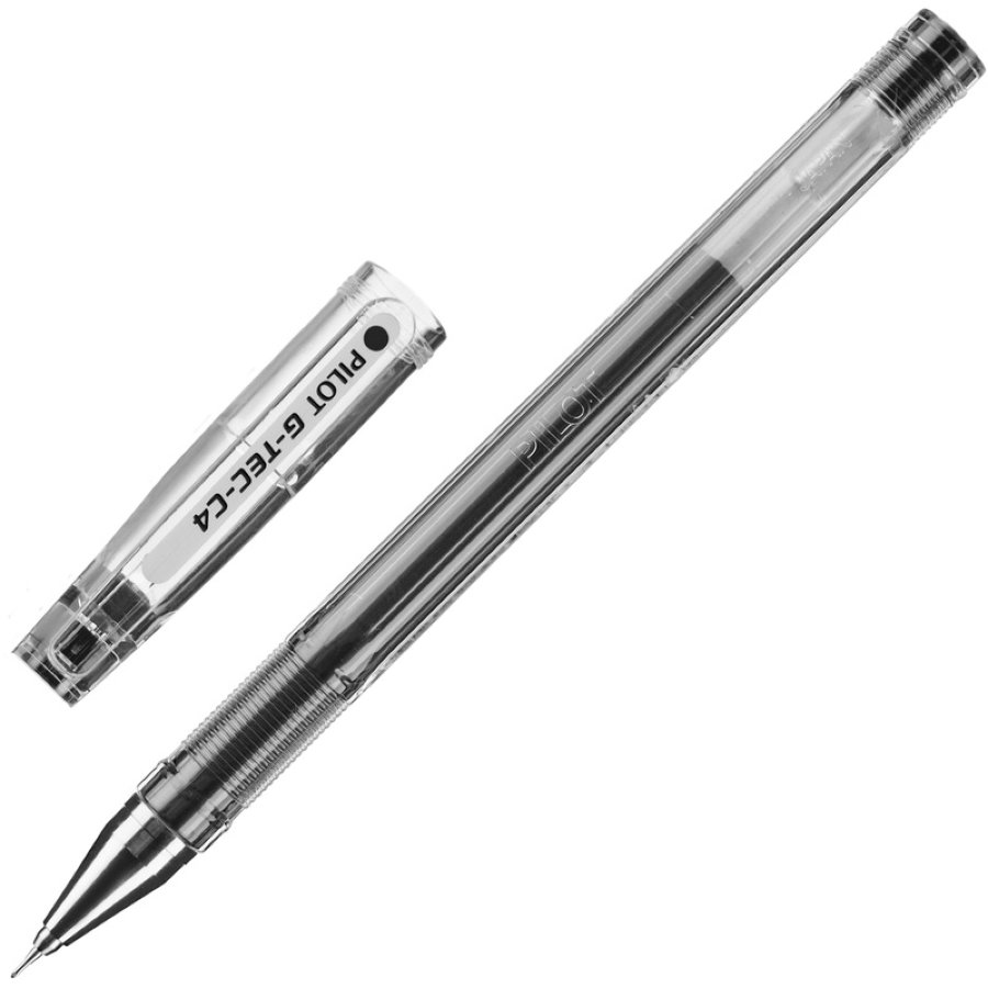 Ручка гелевая PILOT BL-GC4 B 0,2 мм, черная 