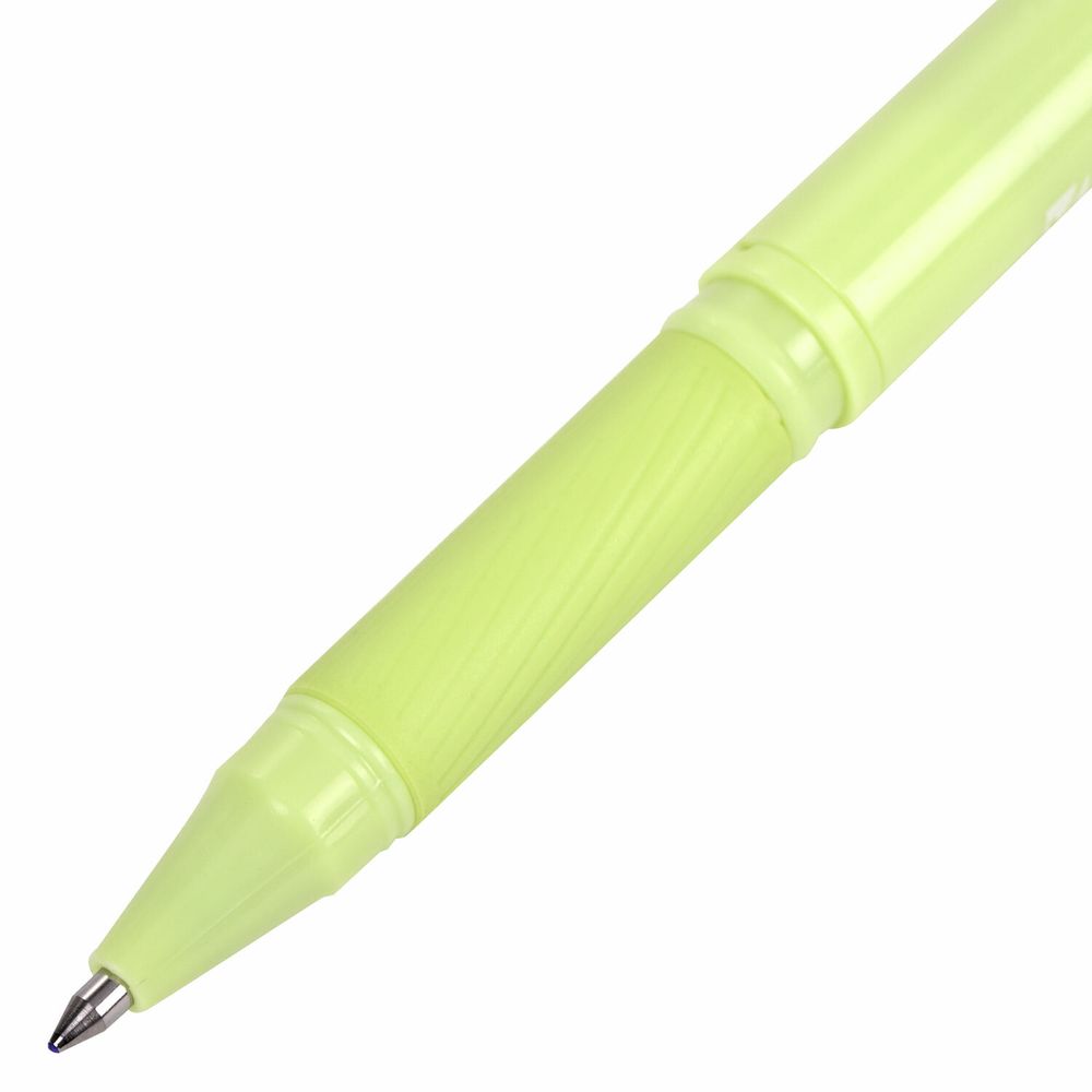 Ручка стираемая гелевая с грипом BRAUBERG X-ERASE PASTEL, СИНЯЯ, узел 0,7 мм, линия 0,35 мм