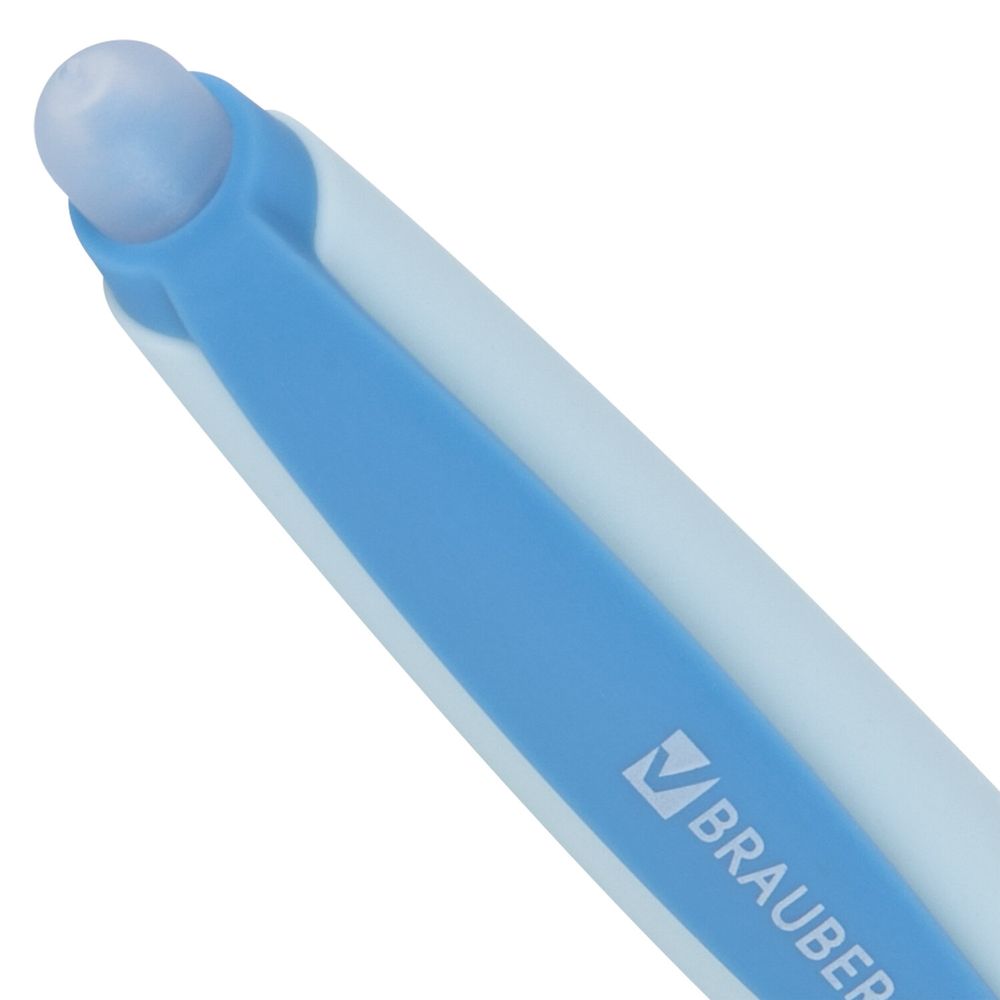 Ручка стираемая гелевая с эргономичным грипом BRAUBERG REPEAT COLOR, СИНЯЯ, ассорти, 0,5 м