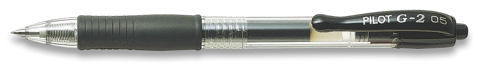 Ручка гелевая Pilot G2, автомат, 0,5 мм, черный