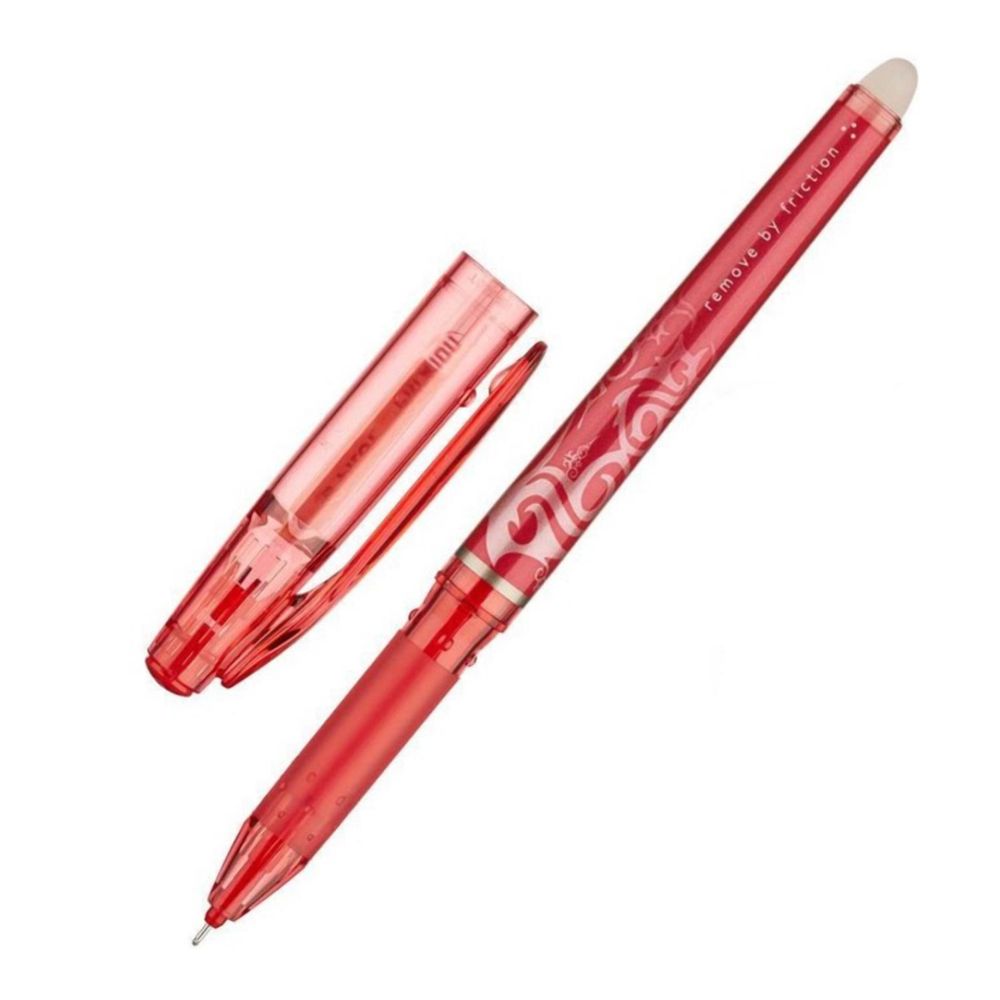 Ручка гелевая Pilot BL-FRP5 Frixion Рoint, 0,5мм, с резиновым упором, красная