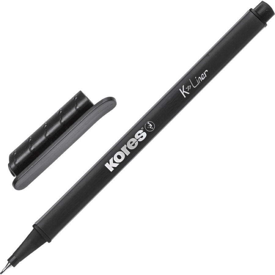 Набор линеров 4цв. Kores  0,4мм 