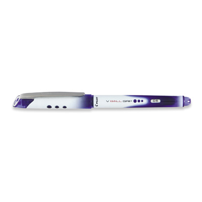 Ручка-роллер Pilot BLN-VBG-5-L V-BALL GRIP, 05мм, с жидкими чернилами, толщина линии 0,3мм, синий