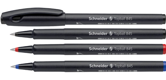 Ручка-роллер одноразовый Schneider TOPBALL, 0,3мм, синяя