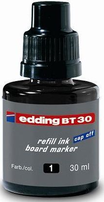 Чернила для борд-маркеров EDDING BT30/001, 30мл, черные