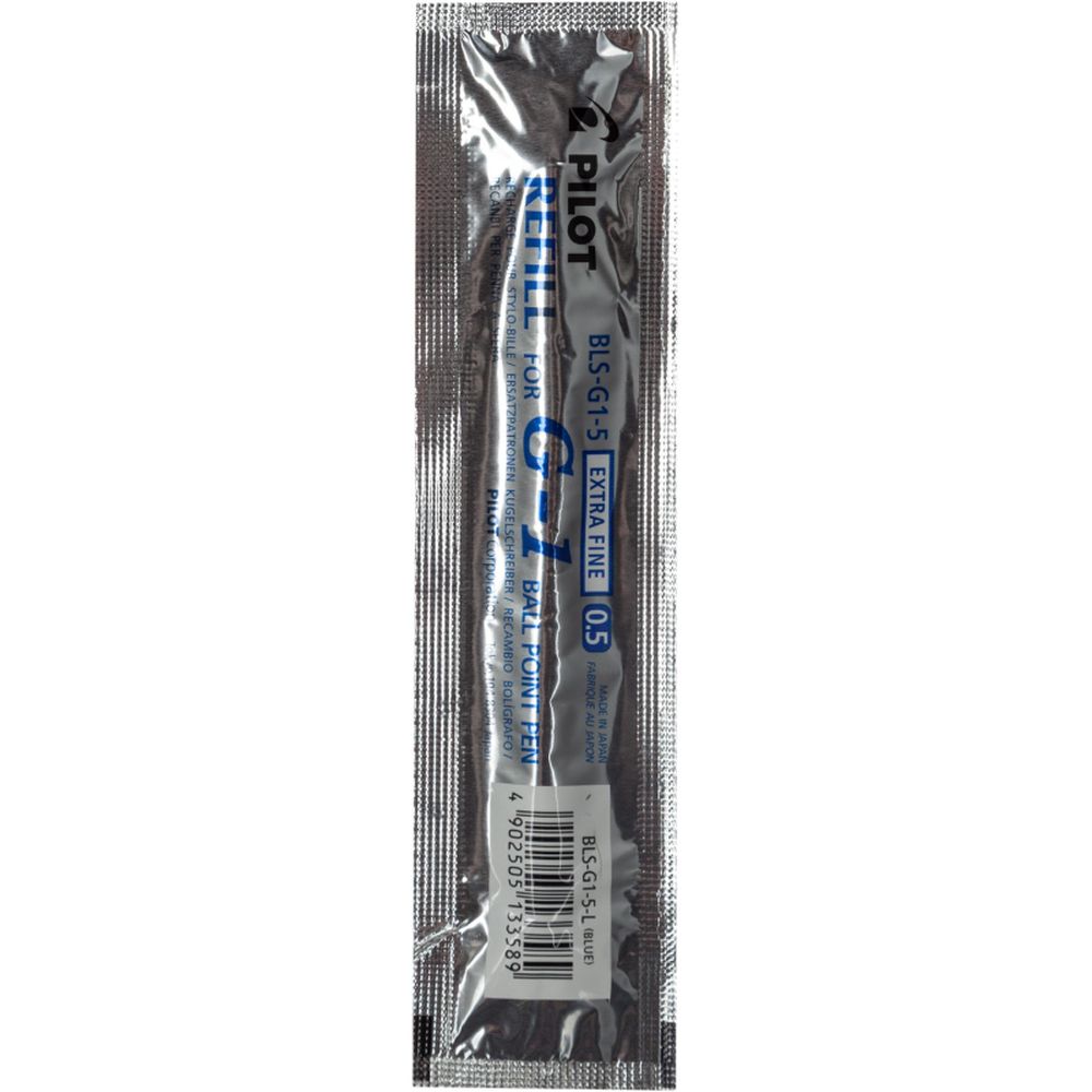 Стержень гелевый для ручки Pilot G1, 126 мм, синий